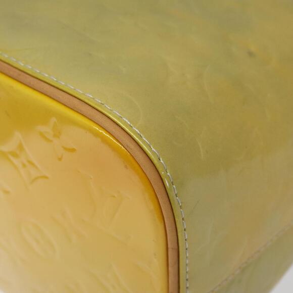 LOUIS VUITTON Monogram Vernis Houston Hand Bag Gris M91053 - Picture 9 of 16